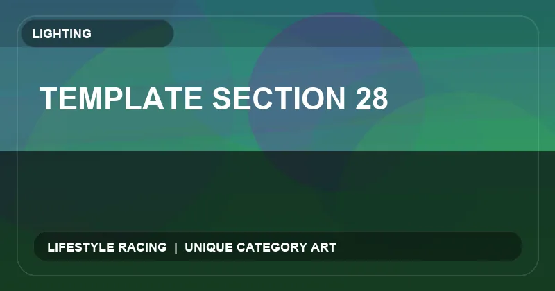 Template Section 28